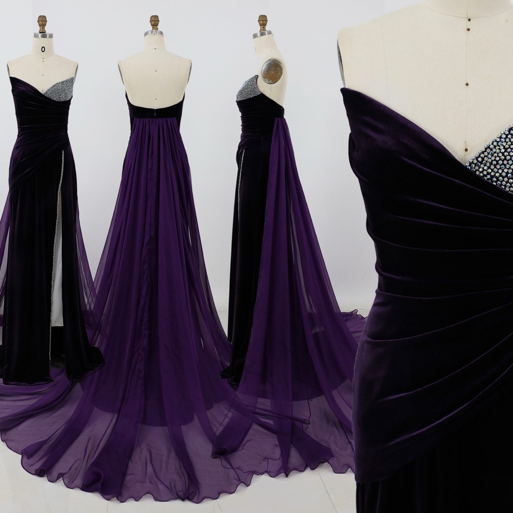 Custom Jovani Couture pageant gown